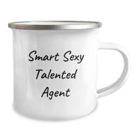 Load image into Gallery viewer, Funny Agent Gifts from Friends, Camping Mug for Smart Sexy Talented Agent, Birthday Unique Gifts - Image 2