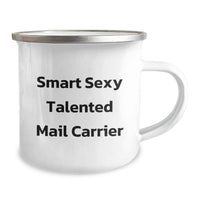 Load image into Gallery viewer, Funny Mail Carrier Gifts for Men - Smart Sexy Talented Mail Carrier - Unique Graduation Gifts from Friends to Mail Carrier - Camping Mug for Mail Carrier Enthusiasts - Image 2