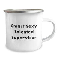 Load image into Gallery viewer, Funny Supervisor Gifts from Men, Christmas Unique Mug for Smart Sexy Talented Supervisor Friends, Camping Mug for Supervisors - Image 2