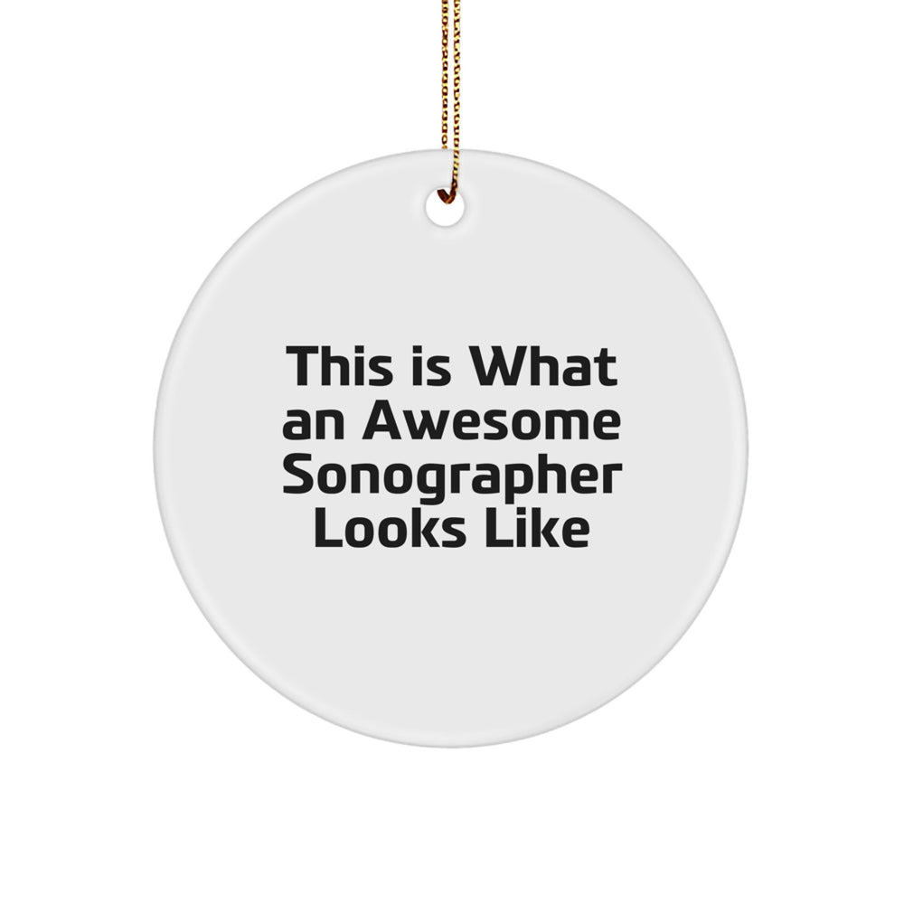 Sonographer Gifts from Friends to Awesome Sonographers This Is What An Awesome Sonographer Looks Like - Image 1