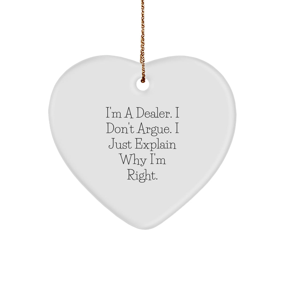 Funny Dealer Gifts for Dealer Friends, Christmas Unique Gifts from Men, Women, Family - Image 1
