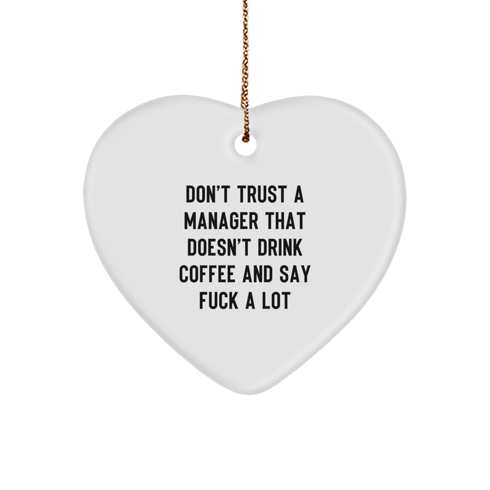 Funny Quote Manager Gifts from Men to Manager Friends Unique Christmas Unique Gifts - Image 1