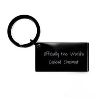 Load image into Gallery viewer, Funny Keychain Gift for Mother's Day from Men, Unique Chemist Keychain, Officially The World's Coolest 'Love Chemistry' Chemist Keychain - Image 1