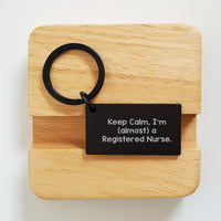 Load image into Gallery viewer, Registered Nurse Keepsake Keychain Birthday Gift for Him - Image 2