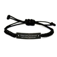 Load image into Gallery viewer, X-Ray Technician Keepsake Rope Bracelet for Him Birthday Gift - Image 1
