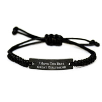 Load image into Gallery viewer, Funny Quote Sweetheart Rope Bracelet Gifts from Men to Sweetheart for Christmas Unique Presents - Image 1
