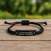 Load image into Gallery viewer, Rancher Keepsake Rope Bracelet for Him Birthday Gift Bold Style - Image 2