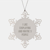 Load image into Gallery viewer, Funny Cosplaying Snowflake Ornament Gifts from Friends for Christmas - Image 1
