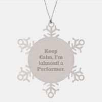 Load image into Gallery viewer, Performer Keepsake Christmas Ornament for Him Gift - Image 1