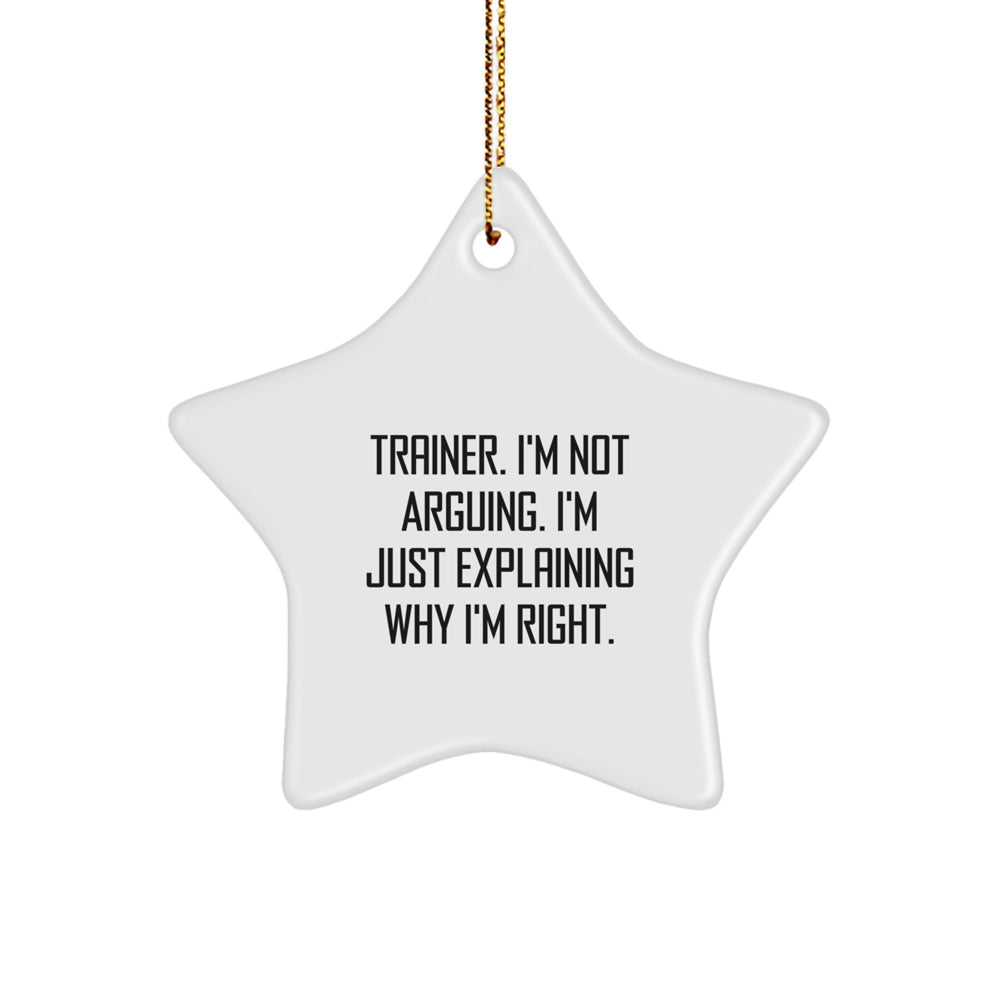 Funny Trainer Gifts from Men to Christmas Unique Gifts for Trainer Friends Coworkers - Image 1